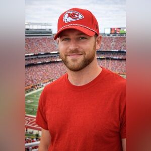 KC Chiefs Red Stretch Snap Hat